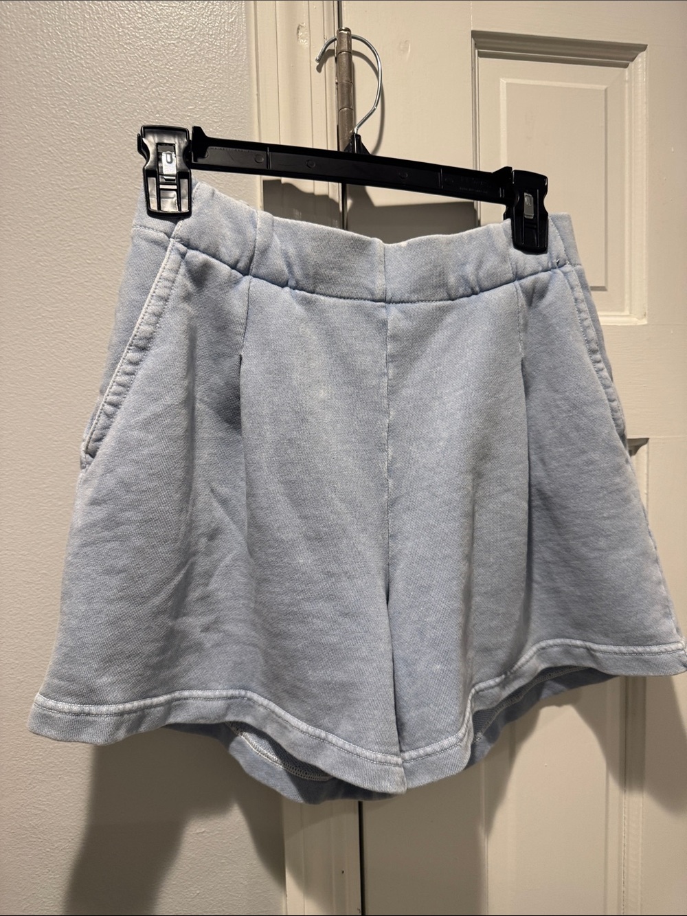 Light Blue (chambray) Aerie Women's Casual Pull-On Shorts